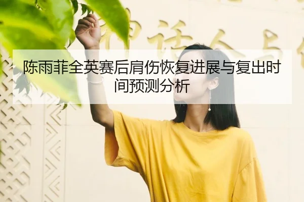 陈雨菲全英赛后肩伤恢复进展与复出时间预测分析